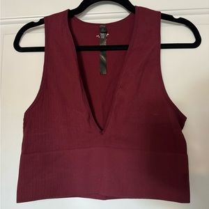 Urban Outfitters L Maroon Top
